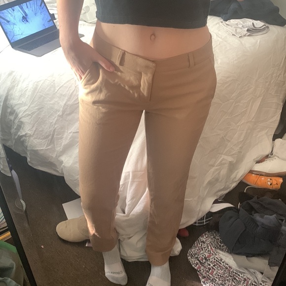Low rise dress pants beige - Picture 2 of 2